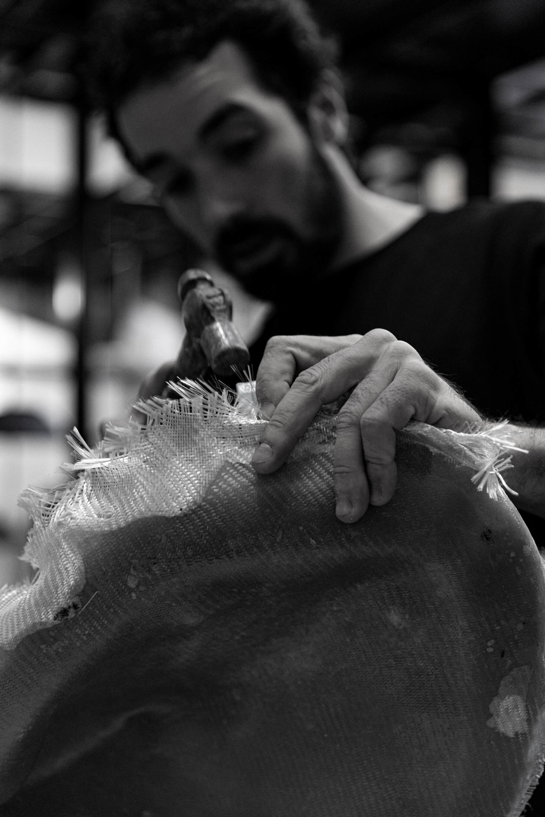 André Rainha a desenformar uma presa