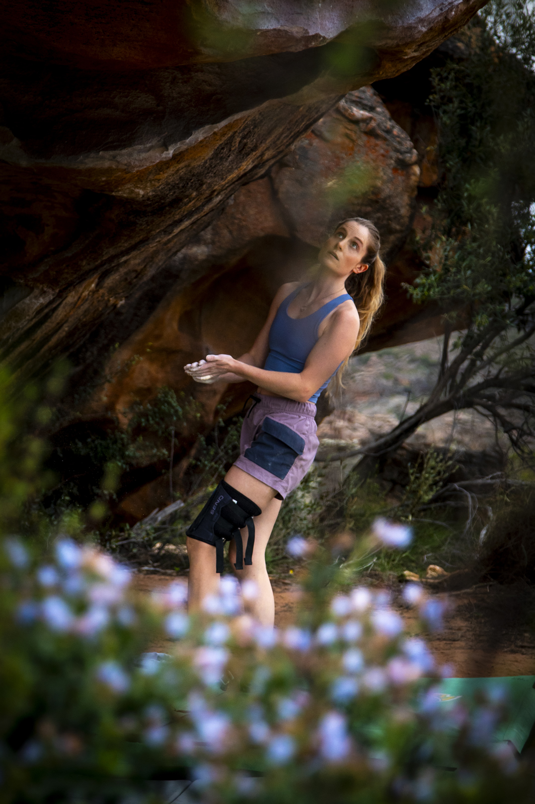 Catie at Minki in Rocklands - Benjamin Malherbe @rocklands_visual_diary