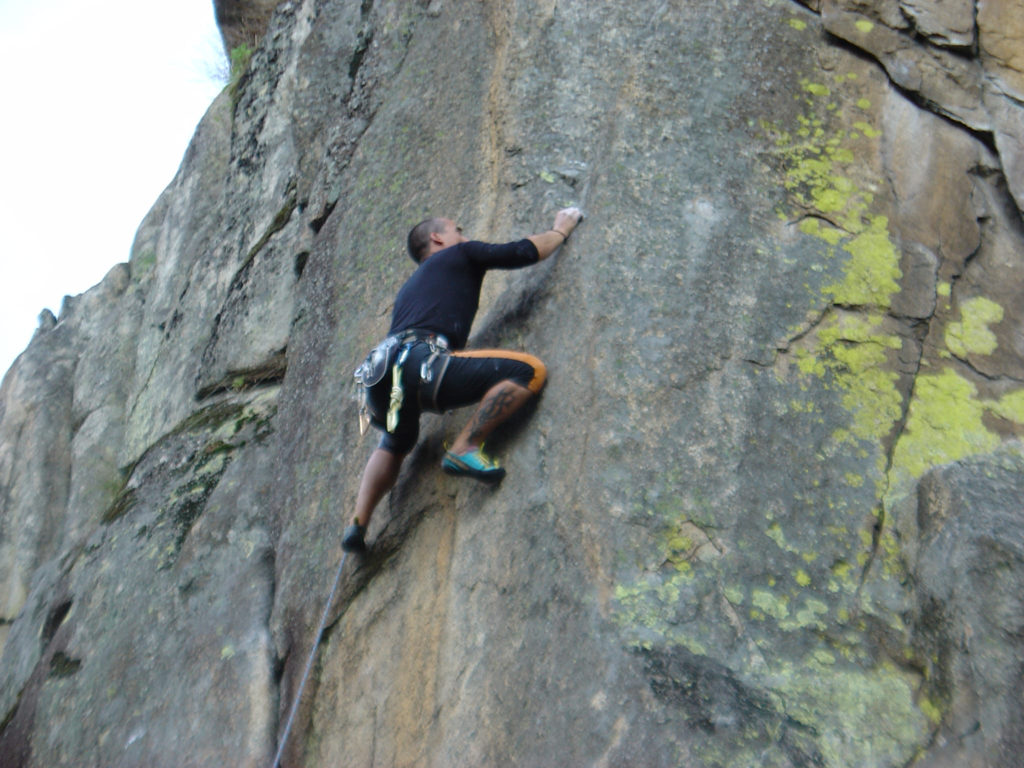 Animado na via Garrafas das Escarpas do Corgo