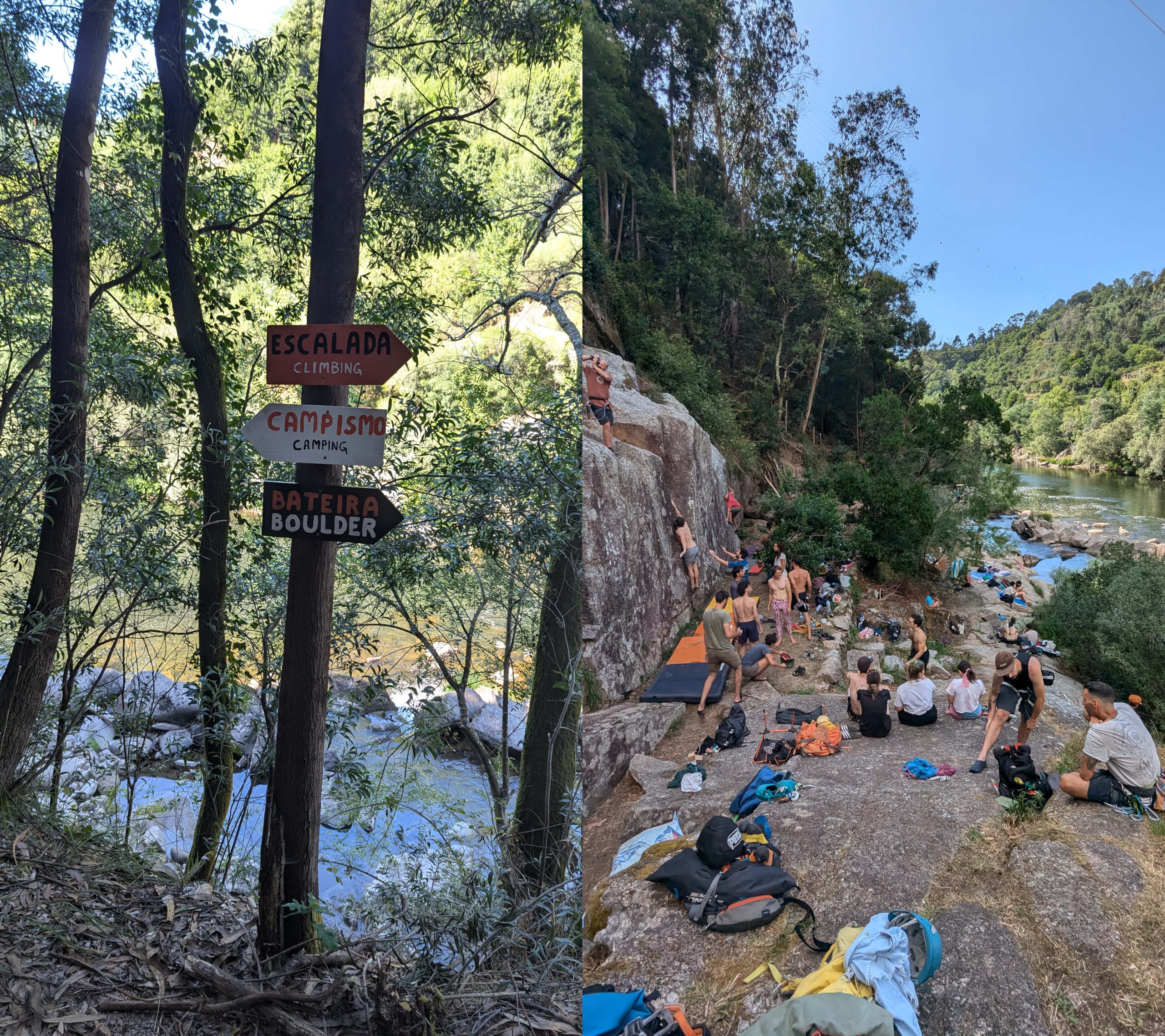 O Ratonar Fest para além de escalada desportiva também inclui bloco